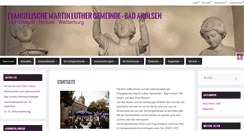 Desktop Screenshot of ev-kirche-bad-arolsen.de
