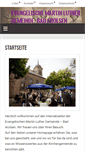 Mobile Screenshot of ev-kirche-bad-arolsen.de